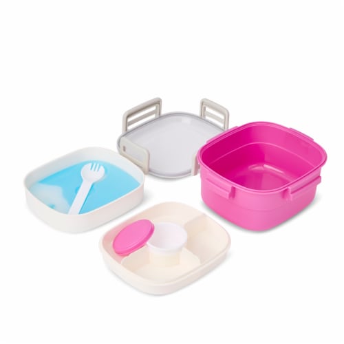 Manna™ Salad Bento Box - Pink Perspective: right