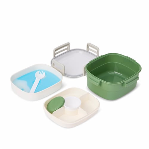 Manna™ Salad Bento Box - Green Perspective: right