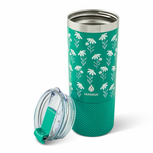 Manna 20-Ounce Stainless Steel Tumbler - Sahara Teal Perspective: right
