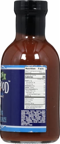 Jesse's Slooo Good™ Bourbon BBQ Sauce Perspective: right