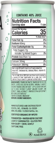 Kevita® Mojita® Lime Mint Coconut Probiotic Sparkling Drink Perspective: right