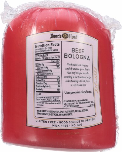 Boar's Head Beef Bologna Perspective: right