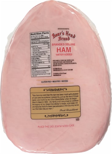 Boar's Head Deluxe Ham Perspective: right