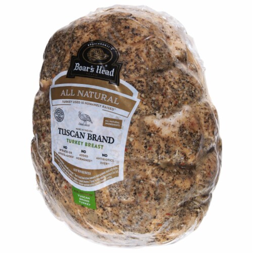 Boar’s Head All Natural Tuscan Brand Turkey Breast Perspective: right