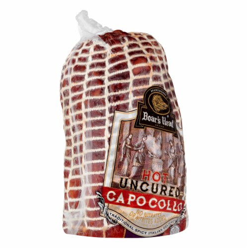 Boar’s Head Hot Uncured Capocollo Perspective: right