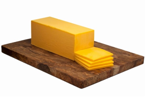 Kroger® Grab & Go Yellow American Cheese Fresh Sliced Deli Cheese Perspective: right