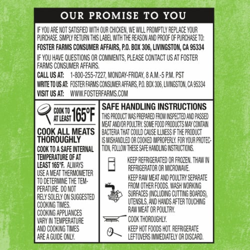 Foster Farms Simply Raised Free Range Boneless Skinless Chicken Breast Fillets Perspective: right