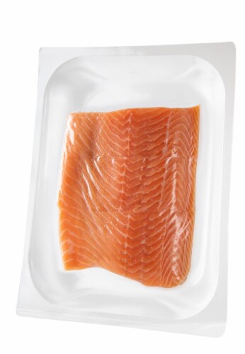 Fresh Atlantic Salmon Portions (Never Frozen) Perspective: right