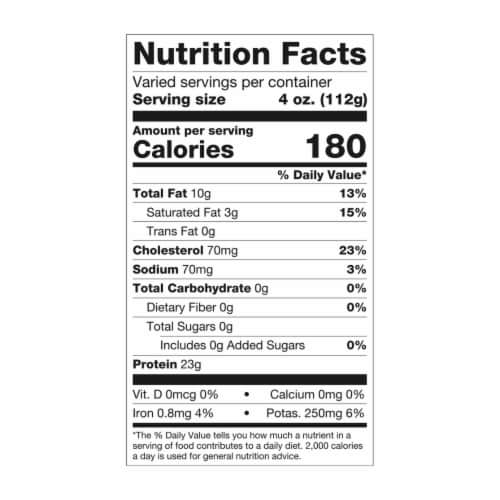 Foster Farms Fresh & Natural Half Chicken Breasts Value Pack Perspective: right
