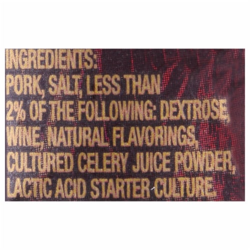 Boar's Head Italian Dry Uncured Bianco D'Oro Salame Perspective: right