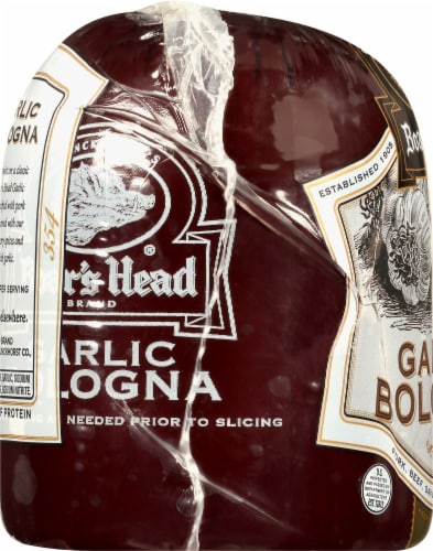 Boar’s Head Garlic Bologna Perspective: right