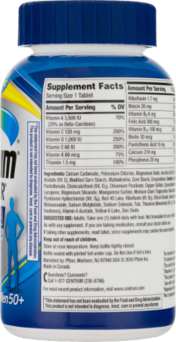 Centrum® Silver® Men's 50+ Multi-Vitamin Tablets Perspective: right