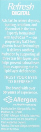 Refresh® Digital Lubricant Eye Drops Perspective: right