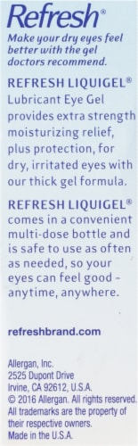 Refresh Liquigel® Soothing Lubricant Eye Gel Perspective: right