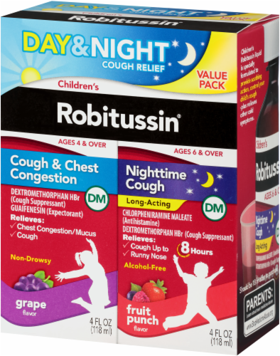 Children's Robitussin Daynight Cough Cold Value Pack Perspective: right
