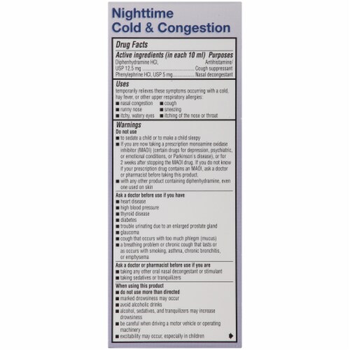 Dimetapp® Children's Day & Night Liquid Cold & Cough Suppressant & Decongestant Relief Perspective: right