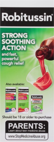 Robitussin® Adult Maximum Strength Nighttime Cough DM Max Perspective: right