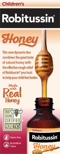 Robitussin® Children's Honey Nighttime Cough Medicine Perspective: right