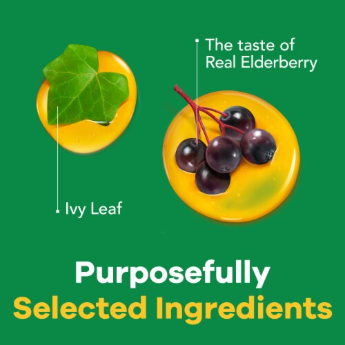 Robitussin Naturals Cough Relief & Immune Ivy Leaf & Vitamin C Health Gummies Perspective: right