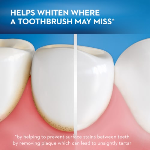 Oral-B Charcoal Infused Mint Dental Floss Perspective: right