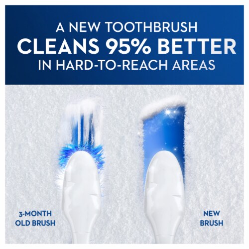 Oral-B® 3D White Luxe Pulsar™ Battery Powered Medium Toothbrush Perspective: right