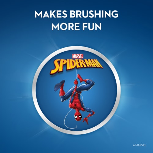 Oral-B Kid's Marvel's Spiderman Soft Manual Toothbrush Perspective: right