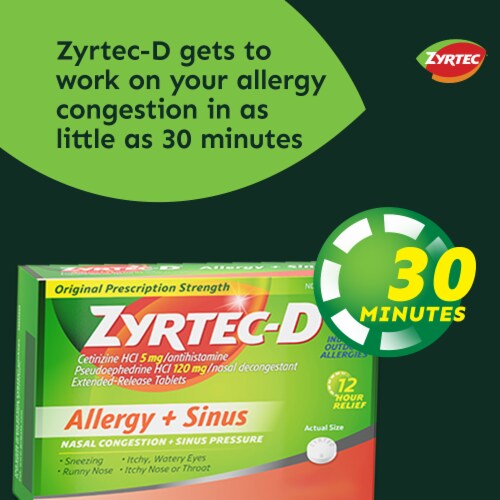 Zyrtec-D Tablets Perspective: right