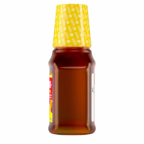 Tylenol Cold + Flu Severe Daytime Warming Honey Lemon Flavor Liquid Perspective: right