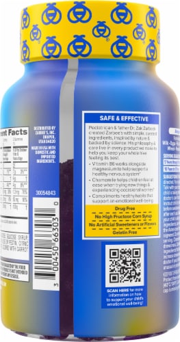 Zarbee's® Children's Calm Natural Raspberry Flavor Gummies Perspective: right
