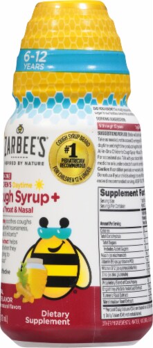 Zarbees® All-In-One Children's Daytime Grape Cough Syrup Perspective: right