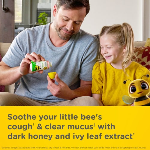 Zarbee's Children's Cough Syrup + Mucus Day & Night Pack Berry Perspective: right
