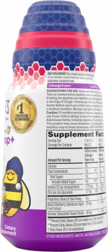 Zarbee's Nighttime Cough Syrup Perspective: right