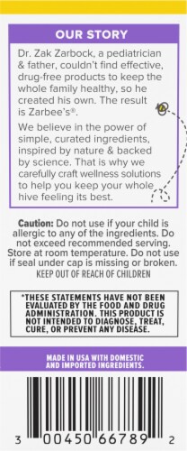 Zarbee's® Baby Immune Support Syrup Perspective: right