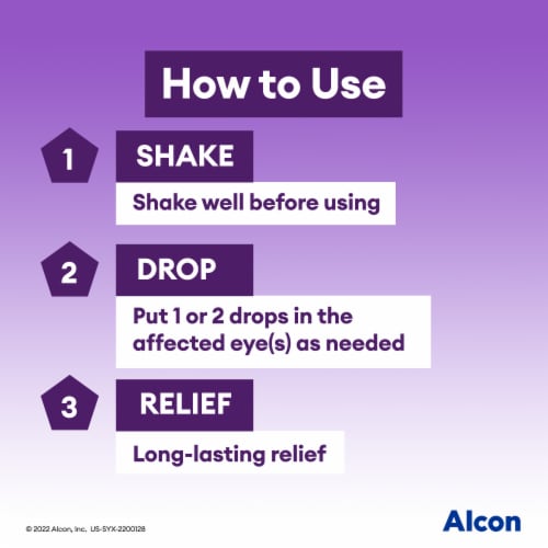 Systane® Complete PF Lubricant Eye Drops Perspective: right