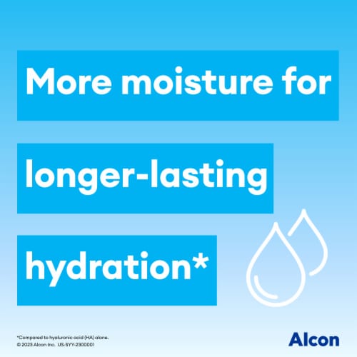 Systane® Hydration Multi-Dose Preservative-Free Lubricant Eye Drops Perspective: right