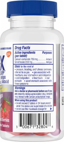 GlaxoSmithKline Gax-X Total Relief Chew Perspective: right
