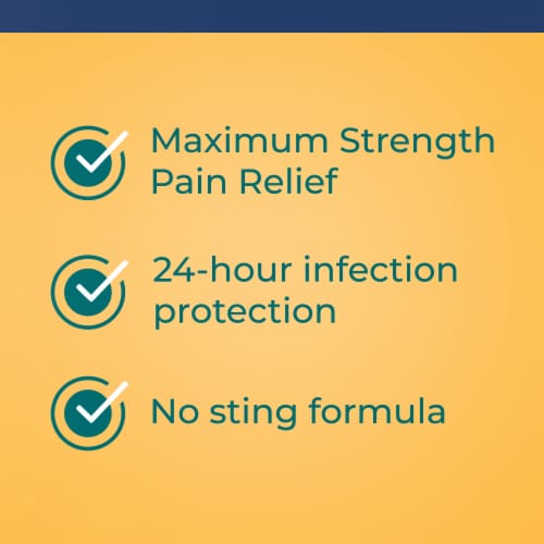 Neosporin + Pain Relief Dual Action Topical Antibiotic Ointment Perspective: right