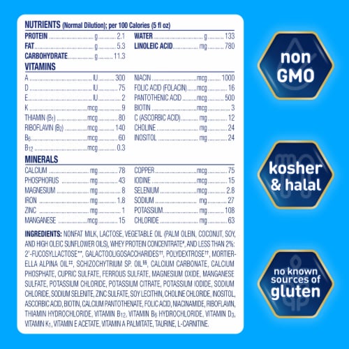 Enfamil NeuroPro Triple Prebiotic Immune Blend Baby Formula Perspective: right