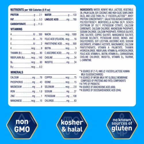Enfamil NeuroPro Triple Prebiotic Immune Blend Baby Formula Perspective: right