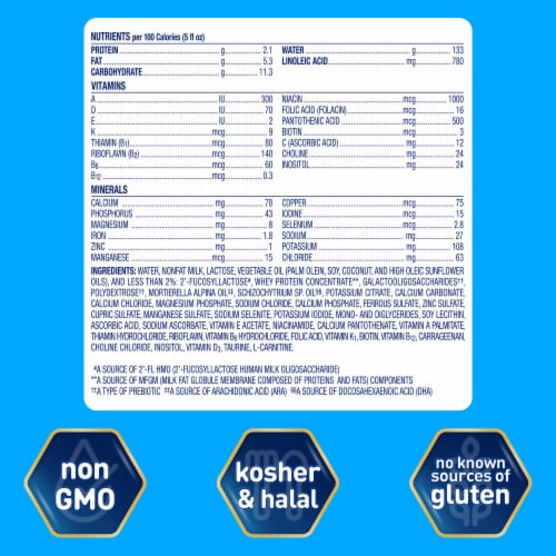 Enfamil NeuroPro Triple Prebiotic Immune Blend Ready-to-use Baby Formula Perspective: right