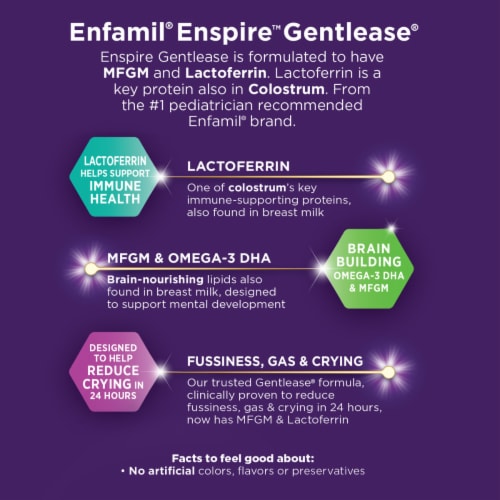Enfamil Enspire Gentlease Powdered Infant Formula Pouches Perspective: right