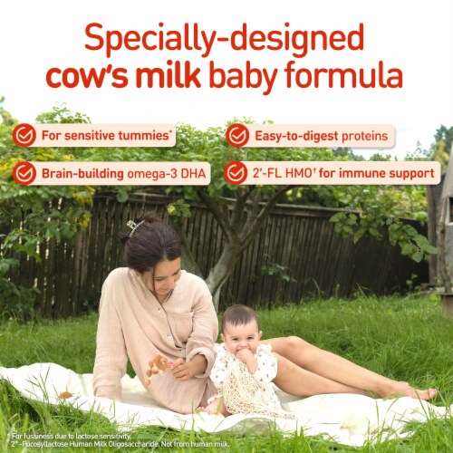 Enfamil NeuroPro Sensitive for Lactose Sensitivity Baby Formula Perspective: right