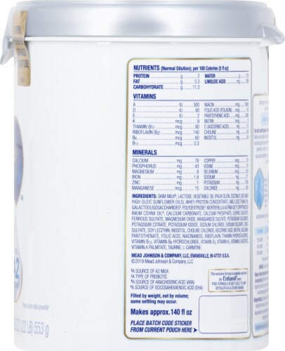 Enfamil Premium A2 Powder Baby Formula Perspective: right