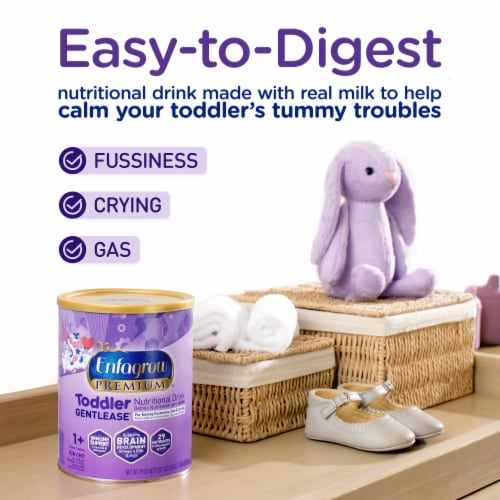 Enfamil Premium Gentlease Toddler Nutritional Drink Perspective: right