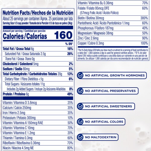 Enfagrow PREMIUM Toddler Omega-3 DHA for Brain Support Nutritional Drink Perspective: right