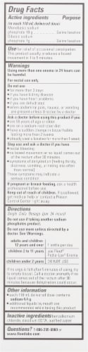 Fleet® Laxative Saline Enema Easy Squeeze Bottle Perspective: right
