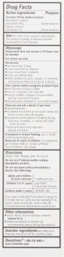 Fleet® Laxative Saline Enema Easy Squeeze Bottle Perspective: right