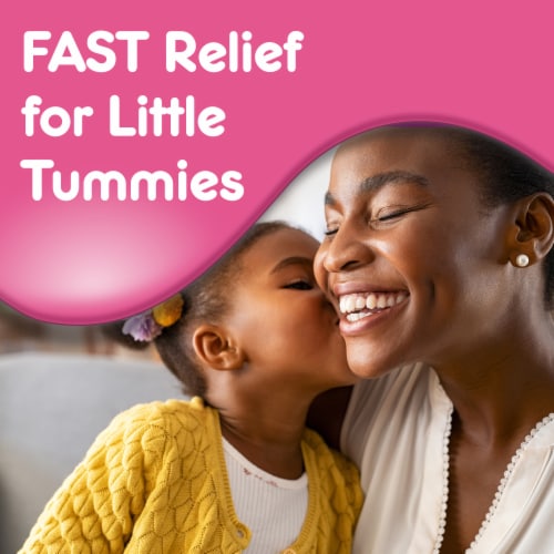 Pepto Kids Bubblegum Flavor Chewable Tablets Perspective: right