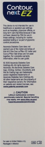 Contour® Next EZ Blood Glucose Monitoring System Perspective: right