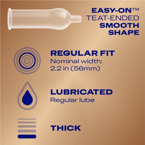 Durex Real Feel non-Latex Lubricated Condoms Perspective: right